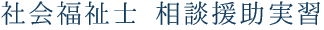 社会福祉士 相談援助実習
